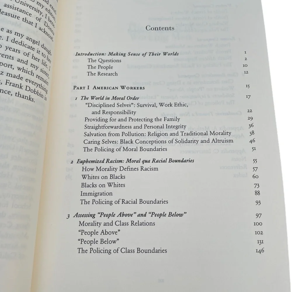 The Dignity of Working Men Morality and the Boundaries of Race, Class and Immigr